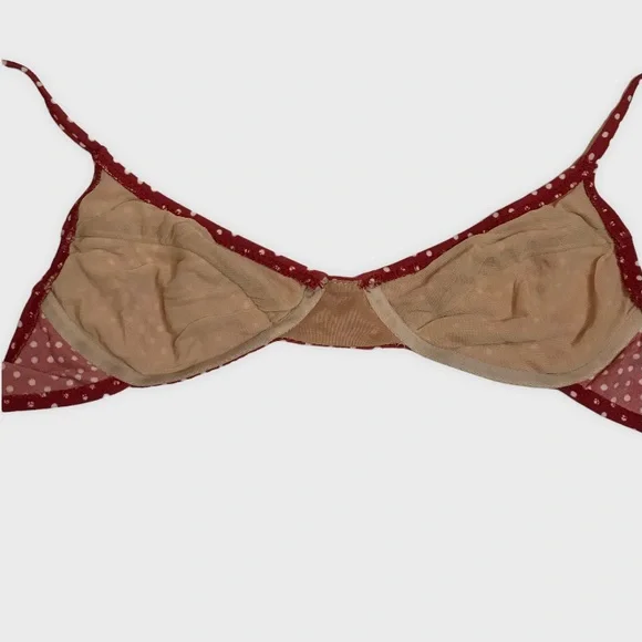 Vintage J. Crew polka dot bikini top - Picture 7 of 7